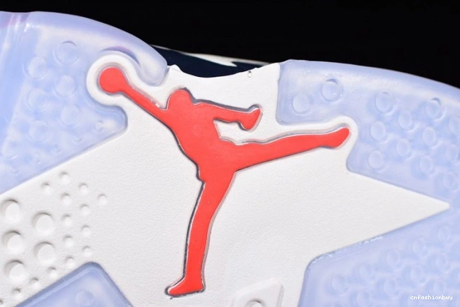 Jordan 23-Neutral 384664-104 Air 6 Grey-Sail Retro White Tinker Infrared 1115